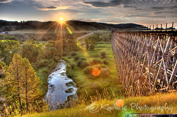 Trestle Bridge Sunrise