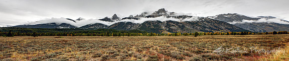 Cloudy Tetons